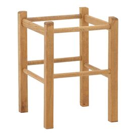 Σκαμπό καφενείου Oligor pakoworld μασίφ ξύλο οξιάς λούστρο καρυδί 34x34x47εκ - ΠΟΥΦ - ΣΚΑΜΠΟ - ΜΠΑΟΥΛΟ στο Milonadakis.gr