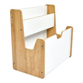 Ραφιέρα Crane pakoworld φυσικό-λευκό mdf 57x34x55εκ - ΟΡΓΑΝΩΣΗ ΣΠΙΤΙΟΥ στο Milonadakis.gr