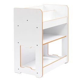 Ραφιέρα Seagull pakoworld λευκό mdf 57x34x70εκ - ΟΡΓΑΝΩΣΗ ΣΠΙΤΙΟΥ στο Milonadakis.gr