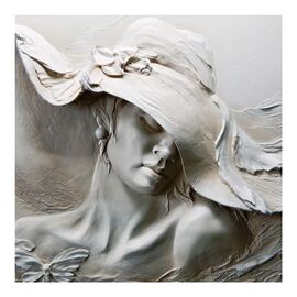 Πίνακας σε καμβά Gracy pakoworld ψηφιακής εκτύπωσης 50x1.8x50εκ - ΠΙΝΑΚΕΣ στο Milonadakis.gr