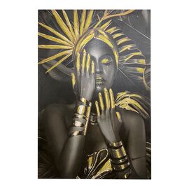 Πίνακας σε καμβά Umone Inart 80x3x120εκ - ΠΙΝΑΚΕΣ στο Milonadakis.gr