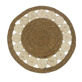 Χαλί Opronzo Inart φυσικό σχοινί Φ100x2εκ - ΧΑΛΙΑ στο Milonadakis.gr