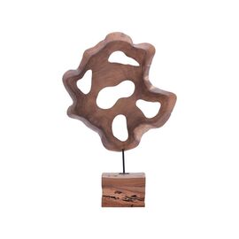 Επιτραπέζιο διακοσμητικό Strab Inart φυσικό ξύλο teak-μέταλλο 55x10x80εκ - ΑΝΤΙΚΕΙΜΕΝΑ στο Milonadakis.gr