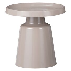 Βοηθητικό τραπέζι Ginoze Inart cappuccino μέταλλο Φ50x50εκ - ΒΟΗΘΗΤΙΚΑ ΤΡΑΠΕΖΑΚΙΑ στο Milonadakis.gr