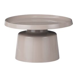 Βοηθητικό τραπέζι Ginoze Inart cappuccino μέταλλο Φ70x40εκ - ΒΟΗΘΗΤΙΚΑ ΤΡΑΠΕΖΑΚΙΑ στο Milonadakis.gr