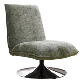 Καρέκλα Remona pakoworld πράσινο ύφασμα-πόδι χρωμίου 63x80x80εκ - ΚΑΡΕΚΛΕΣ - ΠΟΛΥΘΡΟΝΕΣ ΕΣ. στο Milonadakis.gr