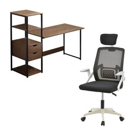 Φοιτητικό πακέτο επίπλων γραφείου Seryn pakoworld σετ 2τεμ - ΦΟΙΤΗΤΙΚΑ ΠΑΚΕΤΑ στο Milonadakis.gr