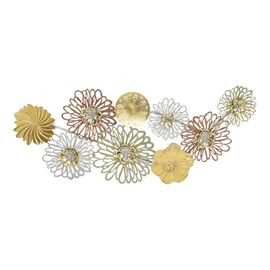 Διακοσμητικό τοίχου Tutsi Inart μέταλλο πολύχρωμο 102.9x5.1x43.2εκ - ΔΙΑΚΟΣΜΗΤΙΚΑ ΤΟΙΧΟΥ στο Milonadakis.gr