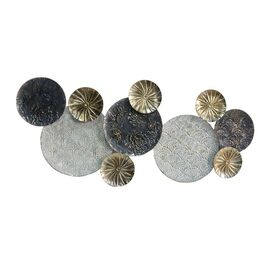 Διακοσμητικό τοίχου Apto Inart μέταλλο πολύχρωμο 102.2x3.2x45.1εκ - ΔΙΑΚΟΣΜΗΤΙΚΑ ΤΟΙΧΟΥ στο Milonadakis.gr