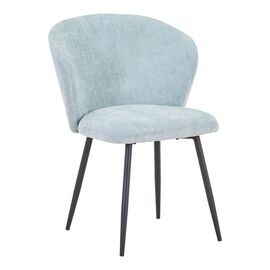 Καρέκλα Karg pakoworld σιέλ ύφασμα-πόδι μαύρο μέταλλο 57x62x80εκ - ΚΑΡΕΚΛΕΣ - ΠΟΛΥΘΡΟΝΕΣ ΕΣ. στο Milonadakis.gr