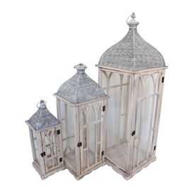 Φανάρι Danny Inart σετ 3τεμ αλουμίνιο σε φυσική απόχρωση - ΑΝΤΙΚΕΙΜΕΝΑ στο Milonadakis.gr