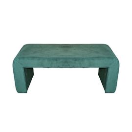 Σκαμπό Gagga Inart βελούδο ύφασμα σε πράσινη απόχρωση 110x40x45εκ - ΠΟΥΦ - ΣΚΑΜΠΟ - ΜΠΑΟΥΛΟ στο Milonadakis.gr