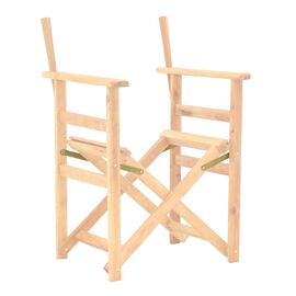 Σκελετός πολυθρόνας σκηνοθέτη Kompa pakoworld μασίφ ξύλο οξιάς σε απόχρωση άβαφου ξύλου 56.5x54x88εκ - ΚΑΡΕΚΛΕΣ - ΠΟΛΥΘΡΟΝΕΣ στο Milonadakis.gr