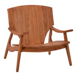 Πολυθρόνα Brazin pakoworld φυσικό teak ξύλο 72x71x77εκ - ΚΑΡΕΚΛΕΣ - ΠΟΛΥΘΡΟΝΕΣ στο Milonadakis.gr