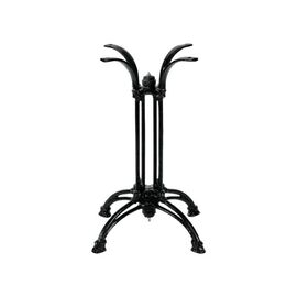 Βάση τραπεζιού Astu pakoworld μεταλλική σε μαύρη απόχρωση 42x42x72εκ - ΒΑΣΕΙΣ ΤΡΑΠΕΖΙΩΝ στο Milonadakis.gr