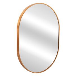 ΚΑΘΡΕΠΤΗΣ ΤΟΙΧΟΥ ΣΕΙΡΑ ARCHER HM4500.30 ΠΛΑΙΣΙΟ ΟΒΑΛ ΑΛΟΥΜΙΝΙΟΥ ΧΡΥΣΟ 59x79Υεκ - ΚΑΘΡΕΠΤΕΣ στο Milonadakis.gr