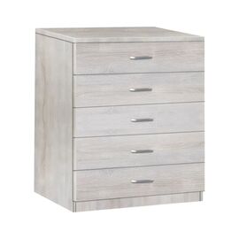 Συρταριέρα Gioko pakoworld με 5 συρτάρια σε φυσική απόχρωση 80x40x100εκ - ΣΥΡΤΑΡΙΕΡΕΣ - ΤΟΥΑΛΕΤΕΣ στο Milonadakis.gr