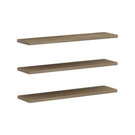 Ραφιέρα τοίχου Divar pakoworld σε sonoma απόχρωση 60x14.5x1.8εκ - ΡΑΦΙΑ ΤΟΙΧΟΥ στο Milonadakis.gr