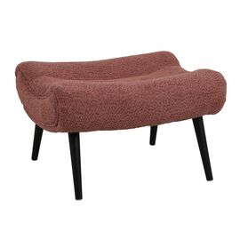 Σκαμπό - υποπόδιο Silla pakoworld μπουκλέ ύφασμα σε σάπιο- μήλο απόχρωση 68x58x40εκ - ΠΟΥΦ - ΣΚΑΜΠΟ - ΜΠΑΟΥΛΟ στο Milonadakis.gr