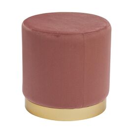Σκαμπό Dash pakoworld βελούδο σάπιο μήλο-χρυσό Φ35x35εκ - ΠΟΥΦ - ΣΚΑΜΠΟ - ΜΠΑΟΥΛΟ στο Milonadakis.gr