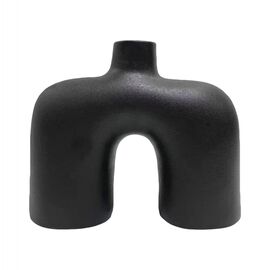 ΕΠΙΤΡΑΠΕΖΙΟ ΚΕΡΑΜΙΚΟ ΔΙΑΚΟΣΜΗΤΙΚΟ GLAΖΕ HM4600.02 ΜΑΥΡΟ ΜΑΤ 27x9x23Υεκ - ΑΝΤΙΚΕΙΜΕΝΑ στο Milonadakis.gr