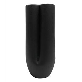 ΕΠΙΤΡΑΠΕΖΙΟ ΚΕΡΑΜΙΚΟ ΔΙΑΚΟΣΜΗΤΙΚΟ GLAΖΕ HM4611.02 ΜΑΥΡΟ ΜΑΤ Φ15,5x33,5Υεκ - ΑΝΤΙΚΕΙΜΕΝΑ στο Milonadakis.gr