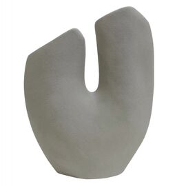 ΕΠΙΤΡΑΠΕΖΙΟ ΚΕΡΑΜΙΚΟ ΔΙΑΚΟΣΜΗΤΙΚΟ GLAΖΕ HM4619.03 ΓΚΡΙ ΜΑΤ 20,5x8x26Υεκ - ΑΝΤΙΚΕΙΜΕΝΑ στο Milonadakis.gr