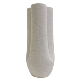 ΕΠΙΤΡΑΠΕΖΙΟ ΚΕΡΑΜΙΚΟ ΔΙΑΚΟΣΜΗΤΙΚΟ GLAΖΕ HM4611.01 ΚΡΥΣΤΑΛΛΙΚΟ ΥΠΟΛΕΥΚΟ Φ15,5x33,5Υεκ - ΑΝΤΙΚΕΙΜΕΝΑ στο Milonadakis.gr