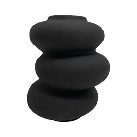 ΕΠΙΤΡΑΠΕΖΙΟ ΚΕΡΑΜΙΚΟ ΔΙΑΚΟΣΜΗΤΙΚΟ GLAΖΕ HM4628.02 ΜΑΥΡΟ ΜΑΤ Φ16x19,5Υεκ - ΑΝΤΙΚΕΙΜΕΝΑ στο Milonadakis.gr