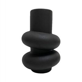 ΕΠΙΤΡΑΠΕΖΙΟ ΚΕΡΑΜΙΚΟ ΔΙΑΚΟΣΜΗΤΙΚΟ GLAΖΕ HM4627.02 ΜΑΥΡΟ ΜΑΤ Φ16x25,5Υεκ - ΑΝΤΙΚΕΙΜΕΝΑ στο Milonadakis.gr