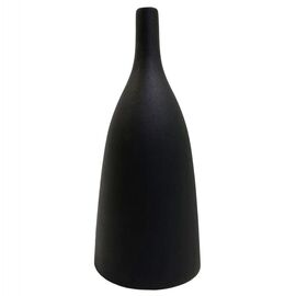 ΕΠΙΤΡΑΠΕΖΙΟ ΚΕΡΑΜΙΚΟ ΔΙΑΚΟΣΜΗΤΙΚΟ GLAΖΕ HM4635.02 ΜΑΥΡΟ ΜΑΤ Φ14x33,5Υεκ - ΑΝΤΙΚΕΙΜΕΝΑ στο Milonadakis.gr