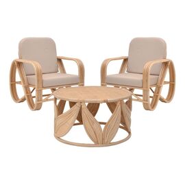 Σαλόνι Relmine-Siderty pakoworld σετ 3τεμ rattan σε φυσική απόχρωση - ΣΕΤ ΣΑΛΟΝΙΑ στο Milonadakis.gr