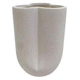 ΕΠΙΤΡΑΠΕΖΙΟ ΚΕΡΑΜΙΚΟ ΔΙΑΚΟΣΜΗΤΙΚΟ GLAΖΕ HM4613.01 ΚΡΥΣΤΑΛΛΙΚΟ ΥΠΟΛΕΥΚΟ Φ16x22Υεκ - ΑΝΤΙΚΕΙΜΕΝΑ στο Milonadakis.gr