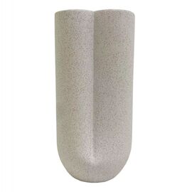 ΕΠΙΤΡΑΠΕΖΙΟ ΚΕΡΑΜΙΚΟ ΔΙΑΚΟΣΜΗΤΙΚΟ GLAΖΕ HM4612.01 ΚΡΥΣΤΑΛΛΙΚΟ ΥΠΟΛΕΥΚΟ Φ14x29Υεκ - ΑΝΤΙΚΕΙΜΕΝΑ στο Milonadakis.gr