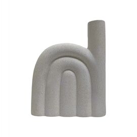 ΕΠΙΤΡΑΠΕΖΙΟ ΚΕΡΑΜΙΚΟ ΔΙΑΚΟΣΜΗΤΙΚΟ ARCON HM4639.01 ΚΡΥΣΤΑΛΛΙΚΟ ΥΠΟΛΕΥΚΟ 23,5x5,5x29,5Υεκ - ΑΝΤΙΚΕΙΜΕΝΑ στο Milonadakis.gr