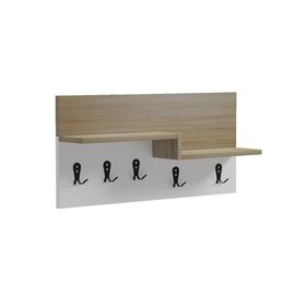 ΚΡΕΜΑΣΤΡΑ ΕΙΣΟΔΟΥ & ΡΑΦΙ NYDA HM18079.01 ΜΕΛΑΜΙΝΗ ΣΟΝΑΜΑ-ΛΕΥΚΟ 65x13.2x31Υεκ. - ΕΠΙΠΛΑ ΕΙΣΟΔΟΥ στο Milonadakis.gr