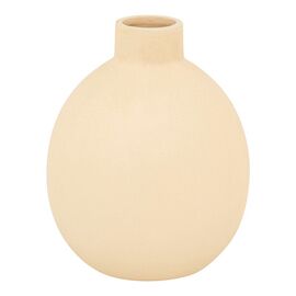 Βάζο Rozerie pakoworld κεραμικό σε κρεμ απόχρωση Φ14,5x18εκ - ΑΝΤΙΚΕΙΜΕΝΑ στο Milonadakis.gr