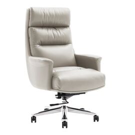 Καρέκλα γραφείου διευθυντή Nagal pakoworld PU σε μπεζ απόχρωση 71x73x117-123εκ - ΚΑΡΕΚΛΕΣ ΓΡΑΦΕΙΟΥ στο Milonadakis.gr