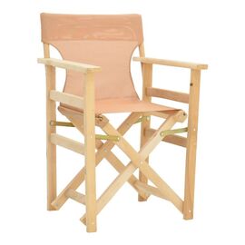 Καρέκλα-πολυθρόνα σκηνοθέτη Kompa pakoworld μασίφ σε απόχρωση άβαφου ξύλου-πανί Nexus μπεζ - ΚΑΡΕΚΛΕΣ - ΠΟΛΥΘΡΟΝΕΣ στο Milonadakis.gr