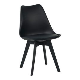 Καρέκλα Gaston I pakoworld PP-PU σε μαύρη απόχρωση 53.5x48.5x81,5εκ - ΚΑΡΕΚΛΕΣ - ΠΟΛΥΘΡΟΝΕΣ ΕΣ. στο Milonadakis.gr