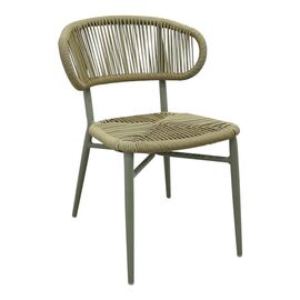 Καρέκλα αλουμινίου-pe rattan Agus pakoworld στοιβαζόμενη σε καφέ απόχρωση 55x63x77εκ - ΚΑΡΕΚΛΕΣ - ΠΟΛΥΘΡΟΝΕΣ στο Milonadakis.gr