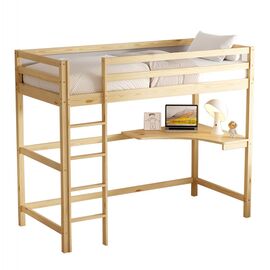 ΠΑΙΔΙΚΟ ΚΡΕΒΑΤΙ ΚΟΥΚΕΤΑ ΜΕ ΓΡΑΦΕΙΟ AKRON HM702.01 ΞΥΛΟ ΠΕΥΚΟΥ ΦΥΣΙΚΟ-ΣΤΡΩΜΑ 90x190εκ - ΠΑΙΔΙΚΟ ΔΩΜΑΤΙΟ στο Milonadakis.gr