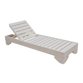 KORAL ΞΑΠΛΩΣΤΡΑ ΞΥΛ. 77X214X29εκ. ΛΕΥΚΟ - ΞΑΠΛΩΣΤΡΕΣ στο Milonadakis.gr