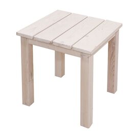 KORAL ΞΥΛΙΝΟ ΤΡΑΠΕΖΑΚΙ 40Χ40Χ45εκ. ΛΕΥΚΟ - ΤΡΑΠΕΖΙΑ ΕΞ. ΧΩΡΟΥ στο Milonadakis.gr