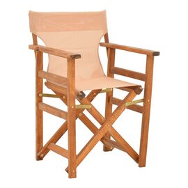 Καρέκλα-πολυθρόνα σκηνοθέτη Kompa pakoworld μασίφ ξύλο οξιάς καρυδί-πανί Nexus μπεζ - ΚΑΡΕΚΛΕΣ - ΠΟΛΥΘΡΟΝΕΣ στο Milonadakis.gr