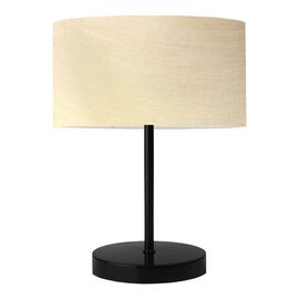 Επιτραπέζιο φωτιστικό Roojee pakoworld Ε27 σε μπεζ-μαύρο απόχρωση Φ24x37εκ - ΕΠΙΤΡΑΠΕΖΙΑ ΦΩΤΙΣΤΙΚΑ στο Milonadakis.gr