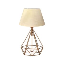 Επιτραπέζιο φωτιστικό PWL-1080 pakoworld Ε27 μπεζ-χρυσό Φ22x39εκ - ΕΠΙΤΡΑΠΕΖΙΑ ΦΩΤΙΣΤΙΚΑ στο Milonadakis.gr