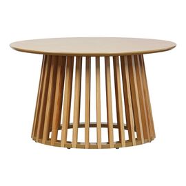 Τραπέζι σαλονιού Domonic pakoworld mdf/pw σε φυσική απόχρωση Φ80x45εκ - ΤΡΑΠΕΖΑΚΙΑ ΣΑΛΟΝΙΟΥ στο Milonadakis.gr