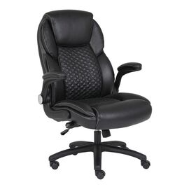 Καρέκλα γραφείου διευθυντή Desain pakoworld pu σε μαύρη απόχρωση 74x73x108-116εκ - ΚΑΡΕΚΛΕΣ ΓΡΑΦΕΙΟΥ στο Milonadakis.gr