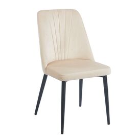 OLIVIA BEIGE VELVET ΥΦΑΣΜΑ ΚΑΡΕΚΛΑ ΜΕΤΑΛΛΙΚΗ 46(59)X58X85εκ. - ΚΑΡΕΚΛΕΣ - ΠΟΛΥΘΡΟΝΕΣ ΕΣ. στο Milonadakis.gr